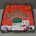 Christmas Wreath with Lights 24 Inch Real Touch Pine Wreath with Red Berries/Pine Cone Prelit Christmas Wreaths for Front Door Outdoor Christmas Decorations Winter Wreath for Windows Indoor Holiday