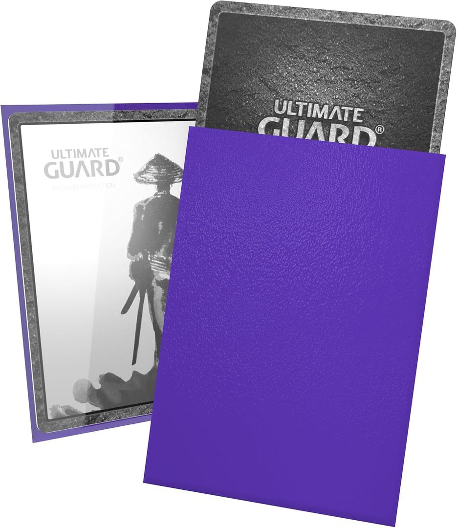 Ultimate Guard Katana Card Sleeves: 60 Japanese Size TCG Sleeves, 62 x 89mm, Blue Back, Tournament Sleeves, No PVC & Acid-Free, High Clarity