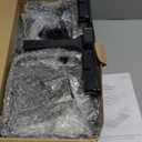 Honey-Can-Do Zevro Compact Dry Food Dispenser, Dual Control, Black/Chrome