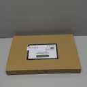 FOCUSLINE 8 PCS Plastic Serving Trays, White and Gold Rim Plastic Serving Platters, Disposable Tray for Food, Perfect for Wedding Parties