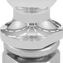 CURT 40090 Chrome Trailer Hitch Ball, 10,000 lbs, 2-Inch Diameter, 1-1/4 x 2-5/8-Inch Shank