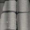 Wedding Cupcake Cups 1000PCS Paper Cupcake Baking Cups for Baking Muffins or Mini Snacks Loaf Liners (White)