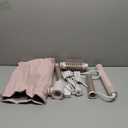 T3 Aire 360 Multi-Styler & Blowout System with Luxe Carrying Case, Rapid Drying Hair Dryer, Ceramic Curling Attachments, Oval Brush & Drying Concentrator | Blowouts & Long-Lasting Curls (Satin Blush/Gold)