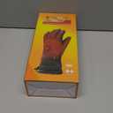 Heated Gloves for Men Women, Rechargeable Battery Heated Gloves with Touchscreen for Hunting Camping Skiing (Large)