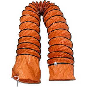 16FT PVC Flexible Duct Hose 12 Inch Duct Hosing with Adjustable Rope for Utility Blower Exhaust Fan Ducting Hose Folding exhaust duct Easy Storage12 In*16Ft
