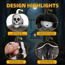 2 x Halloween Ghost Inflatable Decoration (Classic Style)