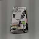 Elite Gourmet EHB3201 Immersion Hand Blender 300 Watts 2 Speed Mixing with Detachable Blades, Detachable Wand Stick Mixer, Smoothies, Baby Food, Soup, Charcoal Black