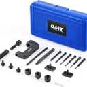 Orion Motor Tech 19pc Chain Brake Tool Kit with C Frame 3 Anvils 5 Break Tips, Dirtbike ATV Bicycle Motorcycle Chain Tool Chain Link Removal Tool Chain Rivet Tool for Cam & 25 to 630 Chains (blue)