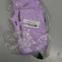 Teyomi Protective Silicone Case for Nintendo Switch, Grip Cover with Tempered Glass Screen Protector, 2 Storage Slots for Game Cards, Shock-Absorption & Anti-Scratch (Purple)