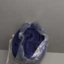 Kingnex Oversized King Bedspreads 128x120 for Extra Wide Tall King or Cal King Bed Ultrasonic Quilted Coverlet Set 3 Piece Include 1 Quilt 2 Pillowcases Patriot Blue