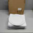 Y YHY Ceramic Dinner Plates, 10.6 Inch Porcelain Scalloped Plates, Off-White Serving Dishes Set of 6 for Home Kitchen, Microwave & Dishwasher Safe, Dinnerware Dishes Gift for Thanksgiving Christmas