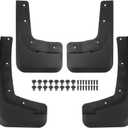 Mud Flaps Splash Guards for Ford for Ranger 2024 2025 (Not for Raptor) Pre-Drilled Fender Guards Mud Guards
