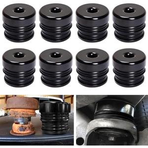 8PCS Silicone Body Mount Kit Compatible with 2008-2016 F250 F350 Crew Cab Superior Silicone Cab Mount Bushings Improve Bumpy Ride Durable Components Outperforms OEM & PU Mounts