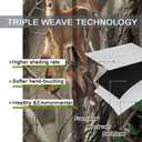 Forest Camouflage Curtains,Wild Animal Bear Deer Elk Blackout Rod Pocket Window Drapes for Living Room Bedroom Decor W42xL45in (Style)