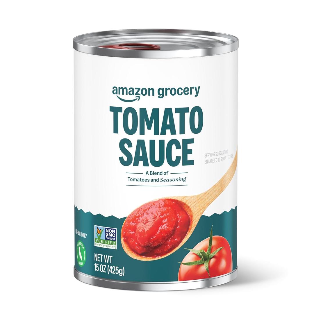 Amazon Grocery, Tomato Sauce, 15 oz (Previously Amazon Fresh, (EXP 09/01/29)