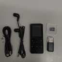 144GB Mp3 Player,Music Playe Portable Digital Music Player/Video/Voice Record/FM Radio/E-Book Reader/Photo Viewer,Earphones Included