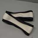 Car Steering Wheel Cover, Anti-Slip, Safety, Soft, Breathable, Heavy Duty, Thick, Full Surround, Sports Style (Black)
