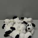 Sumind 9 Pcs 4 5 Mini Plush Stuffed Dog Party Favor Small Puppy Stuffed Animal Bulk Soft Toy Doll Cute for Kids Christmas Stocking Stuffers Gift Baby Shower Birthday Party(Cute Dalmatian)