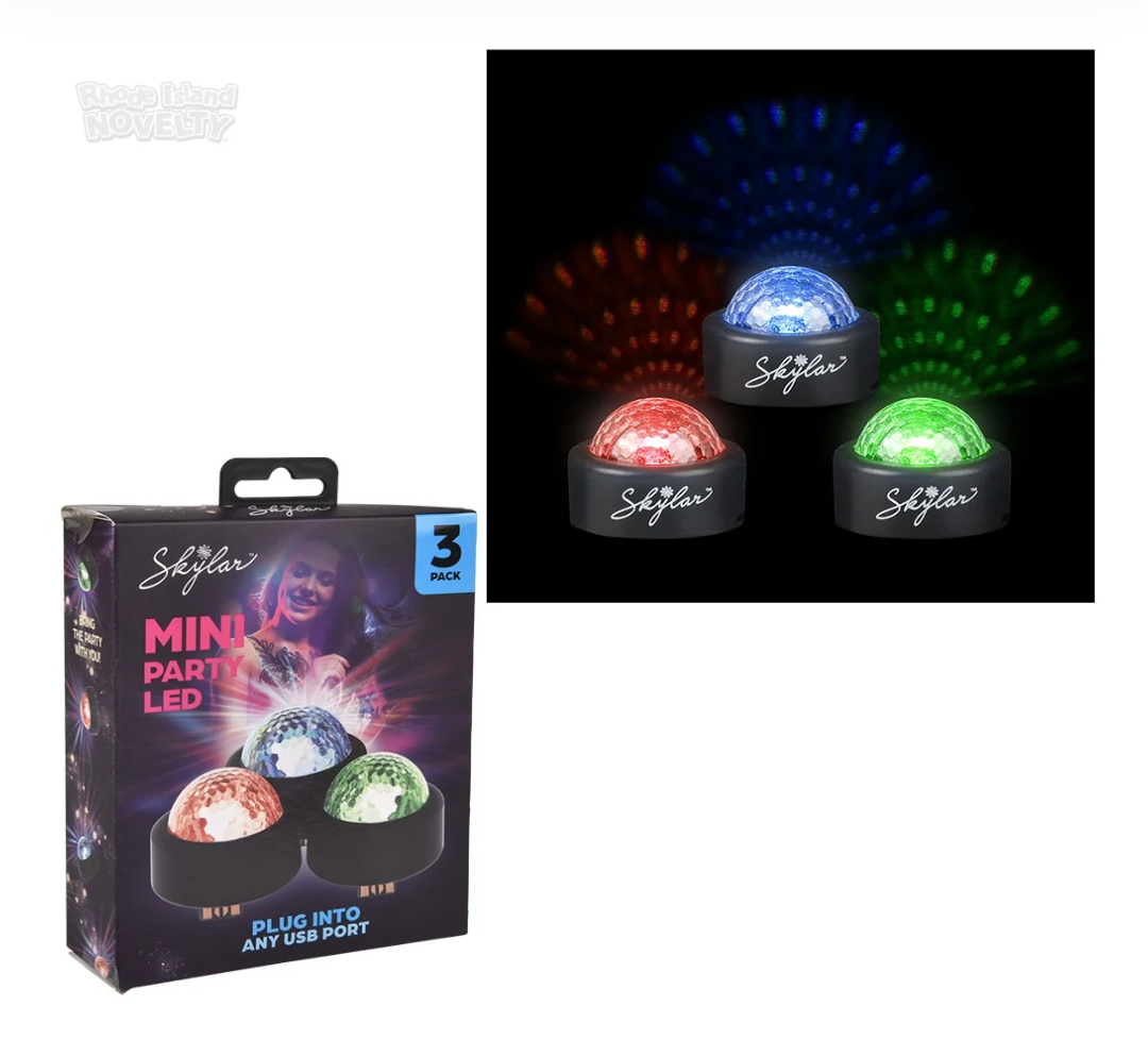 Skylar 3 Pack USB Mini Party Lights