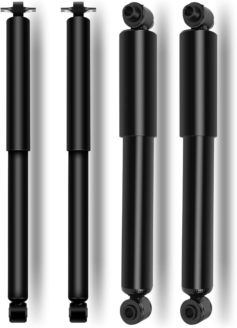 Shocks,AUTOMUTO Front Rear Shocks Absorbers Kit for Chevy Fits 1988 1989 1990 1991 1992 1993 1994 1995 1996 1997 1998 99 2000 for Chevy K2500/for Chevy K3500/for GMC K2500/for GMC K3500 344266 344263