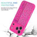 MOWIME Compatible with iPhone 17 Pro Max Case with Strap, Hot Pink