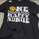 One Happy Dude 1st Birthday One Cool Auntie Family Matching T-Shirt, M