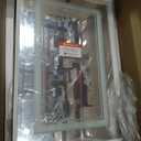 TokeShimi 16x24 White Led Medicine Cabinet Mirror for Bathroom Tempered, 3-Color Stepless Dimming Recessed Lighted Medicine Cabinet with Mirrored Defog, Mirror with Storage and Outlets