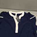 Blooming Jelly Women's Dressy Casual Tops Business Work Blouses White Button Down Shirts Cap Sleeve V Neck Tshirt S