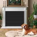 JUIN Magnetic Fireplace Cover Indoor: 3932 Fire Place Blanket for Brick/Gas Fireplace - Magnet Fireplace Mat Air Blocker Proof Screen for Heat Loss Living Room Insulation