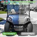 10L0L For Yamaha Drive 2 Light Kit - LED Daytime Running for Yamaha Golf Cart Lights - Golf Cart Street Legal Light Kit With Turn Signal Brake Light