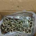 G80 Trailer Chains with Hooks - 5/16In16Ft Yellow, 4,900 Lbs Towing Accessories for Transporting (Color Zinc)