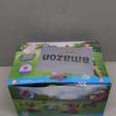 4 in 1 Water Sprinklers T Ball Set for Kids and Toddlers, Baseball Sprinkler for Backyard Helicopter Toy Outdoor Game, Attaches to Garden Hose Summer Yard Pool Water Toy