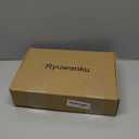 Ryuwanku Bathroom Faucet Matte Black Modern Waterfall Bathroom Sink Faucet with Single Handle Suitable for 1 or 3 Holes,Supply Deck Plate and Hose