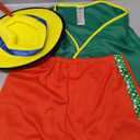 fun shack Puppet Costume for Kids, Fairytale Costumes for Boys, Puppet Costume for Girls Boys, Long Nose Costume, XL, without gloves and nose