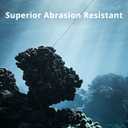 3 x Calamus Bastion Braided Fishing Line -Abrasion Resisting Braided Lines  Thin Diameter Superline  Zero Stretch  4 Strand MultiTuf Fiber Braid Line (65 LB - 150 Yds, Blue)