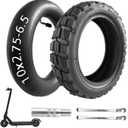 10x2.75-6.5 Scooter tire Replacement, 10 Inch Tire and Tube Set, Thickened Non-Slip Shockproof, for Speedway 5 Dualtron 3 Hover-1 Alpha Gotrax G4 Electric Scooter