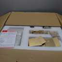 A AXILIXI Modern Crystal Chandelier Gold 24” Round Chandeliers for Dining Room 9-Light Ceiling Pendant Light Fixture K9 Crystal Luxury Semi Flush Mount Chandelier for Foyer Living Room
(24 inches - 1 Tier)