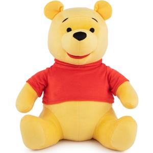 Jay Franco Disney Winnie The Pooh Pillow Buddy - Super Soft Polyester Microfiber, 16 Inches (Official Disney Product)