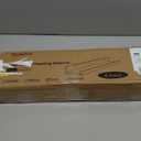 Heimlove Picture Ledge Shelf,24 inch Long Floating Shelves for Wall Set of 4,Picture Shelf with Lip for Wall Decor,Living Room,Bedroom,Bookshelf,Nursery,Perfume,Oak Color