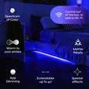 LIFX Everyday 20ft Smart LED Lightstrip with Matter, RGB + Tunable White, Wi-Fi Color Changing Light Strip, Cuttable & Extendable, No Hub Required, Compatible with Alexa & Google
