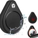 Ultra Magnetic Case for airtag -Waterproof Magnet Holder | The Secure Magnetic Lock Case, Discreet, Security Tool, for Car, Truck, Skis and More(1pack,Black)