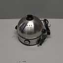 Annie & Mia Design Electric Egg Cooker, All Stainless Steel 7 Egg Capacity egg boiler, 360W, Hard, Medium, Soft Boiled Egg Poacher, egg steamer, Multi-function, Auto Shut-Off Function, BPA-free