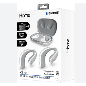 Bytech iHome XT-42 True Wireless Bluetooth In-Ear Earbuds HMAUBE238