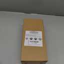 Heated Steering Wheel Cover: 3-Min 12V Quick Heating Leather with Overheat Protection, Non-Slip Grip  Fits 14.5-15.25 Wheels for Cars, SUVs(12V-Black)