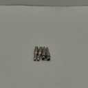 XLR 3 Pin Female to 1/4" 6.35mm Female Jack Socket Audio Adapter, Professional Grade Conversion Adapters, Audio Cable Mic Cord Adapter Plug, Silver 4-Pcs