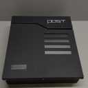 Metal Mailbox Wall Mount, Locking Mailbox with Key Lock, Hanging Secure Postbox, Security Key Drop Box,Outdoor Wall Mounted Mail Box with Large Capacity,12.9 x 4.1 x 14.2 Inch,Black