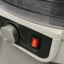 NutriChef Electric Countertop Food Dehydrator - Multi-Tier High-Heat Circulation Professional Food Preserver, Fruit, Vegetable Dryer, Meat or Beef Jerky Maker w/ 5 Stackable Trays - AZPKFD12