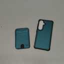 for Samsung Galaxy S26 Case Wallet Compatible with Magsafe, RFID Blocking Magnetic Card Holder 2 in 1 Detachable Kickstand Shockproof Phone Case for Galaxy S26 6.3" Bluish Green