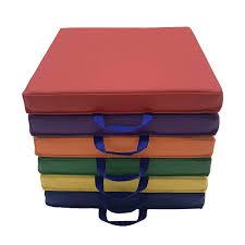 Softscape 15x15 In Square Floor Cushions 6 Piece