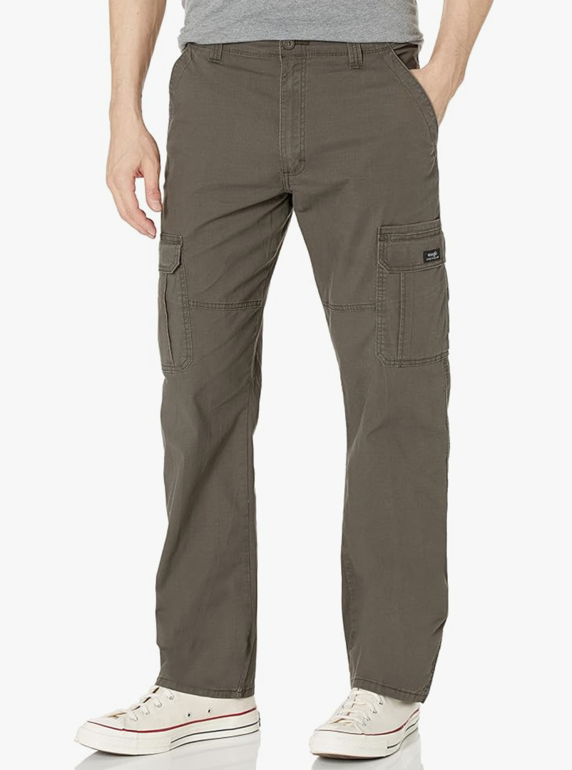 Wrangler Authentics Men's Relaxed Fit Stretch Cargo Pant 30×30